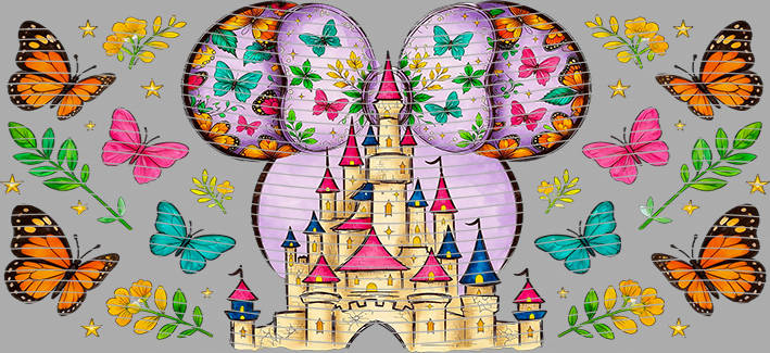 16oz Disney style-D-3409